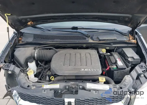 2012 Dodge Grand Caravan Sxt из США, поврежденный, VIN 2C4RDGCG1CR123250